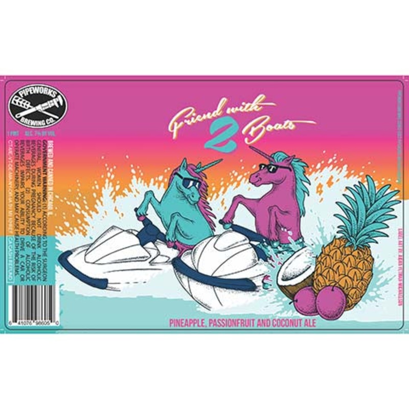 Pipeworks Friend with 2 Boats 16OZ SINGLE CAN
