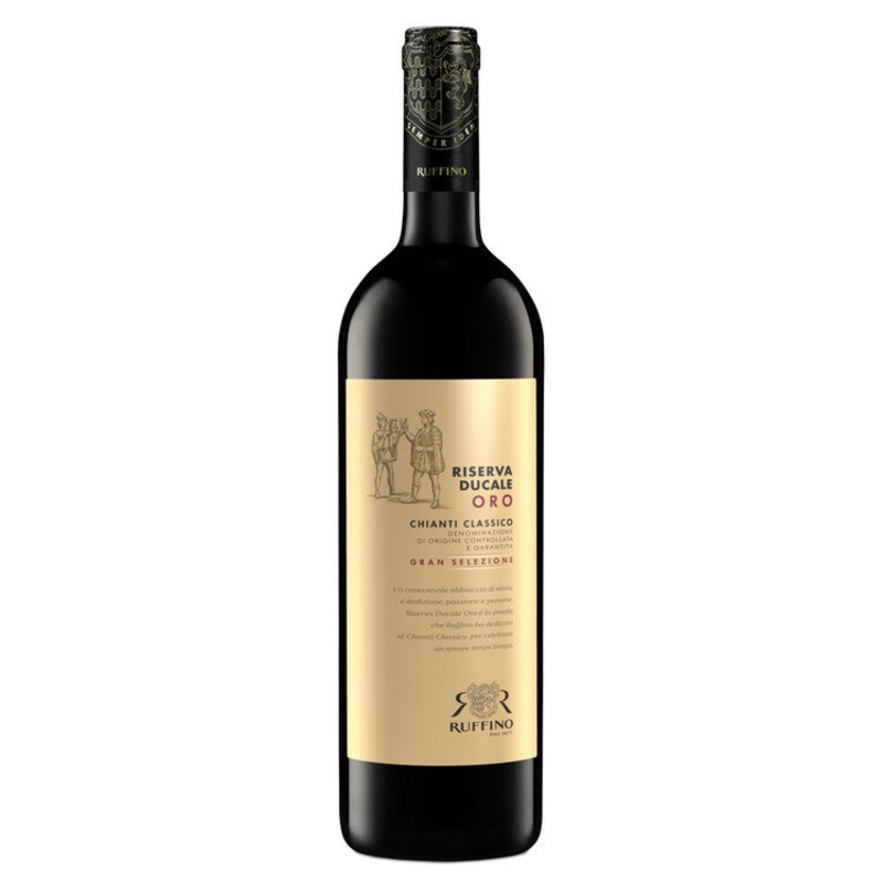 RUFFINO CHIANTI CLASSICO GRAN SELEZIONE RISERVA DUCALE ORO 2018 WOOD BOX 750ML 750ML