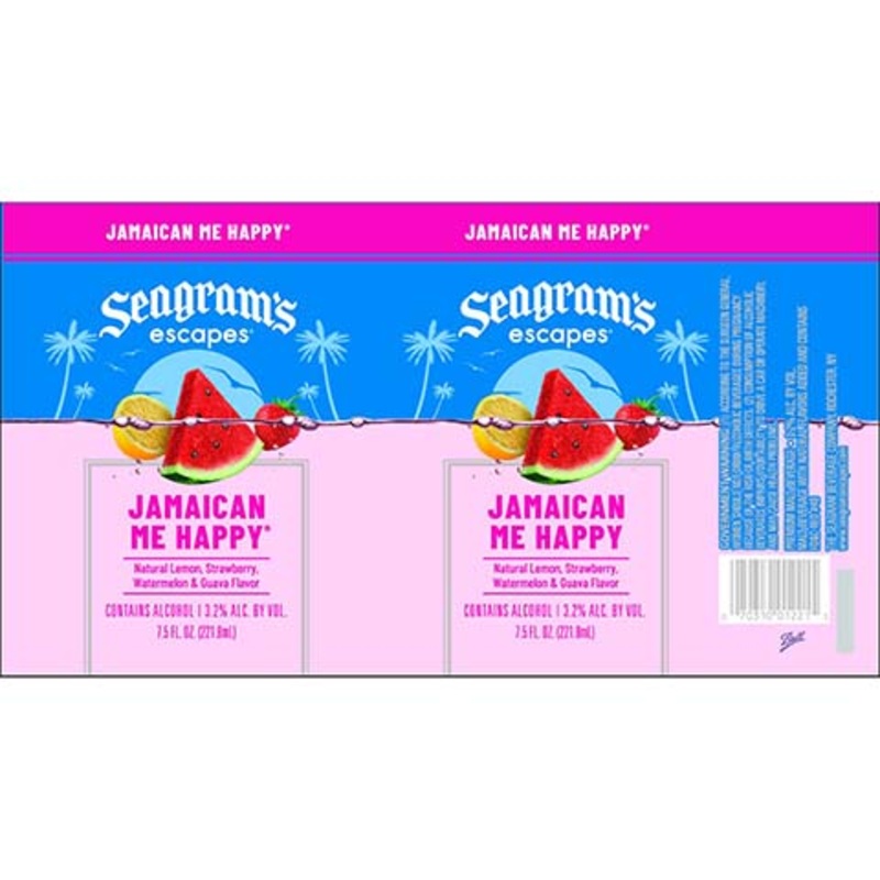 Seagrams Jamaican Me Happy 8OZ CAN