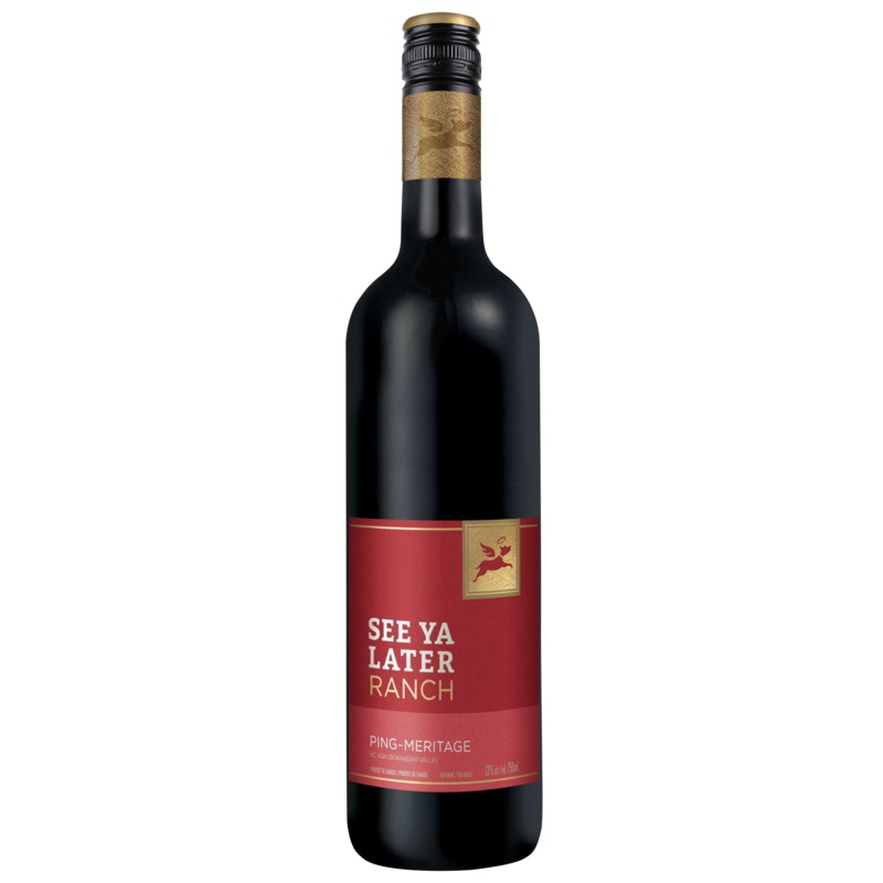 SEE YA LATER RANCH RED BLEND VQA 750ML @ Sage Hill [1010283] 750 ml