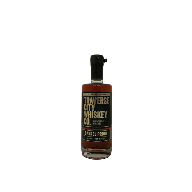 Traverse City Barrel Proof Straight Rye Whiskey 750ML