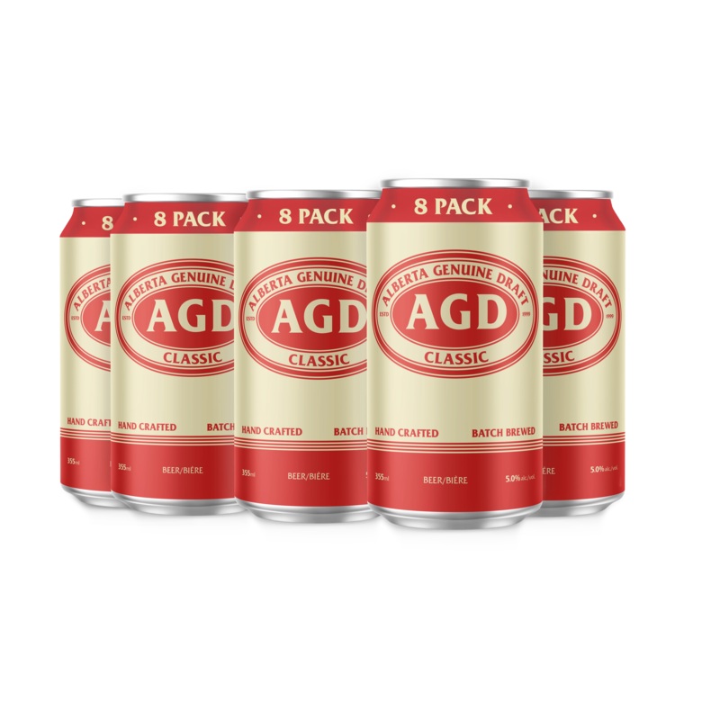 ALBERTA GENUINE DRAFT 355ML 8PK CAN @ Windermere [1056507] 2840 ml