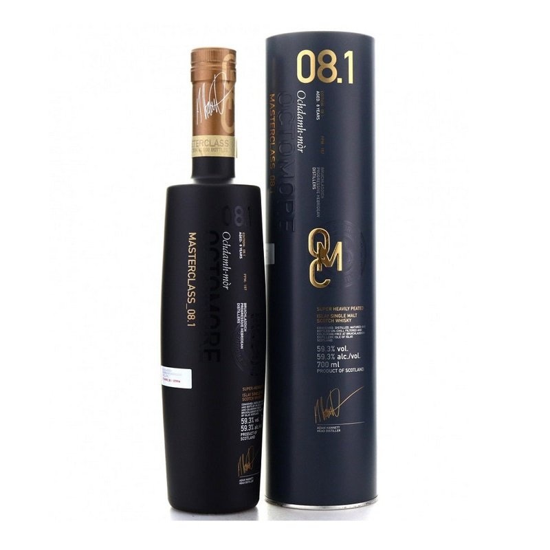 Bruichladdich Octomore 8.1 Edition Super Heavily Peated Islay Single Malt Scotch Whisky 750ML BTL