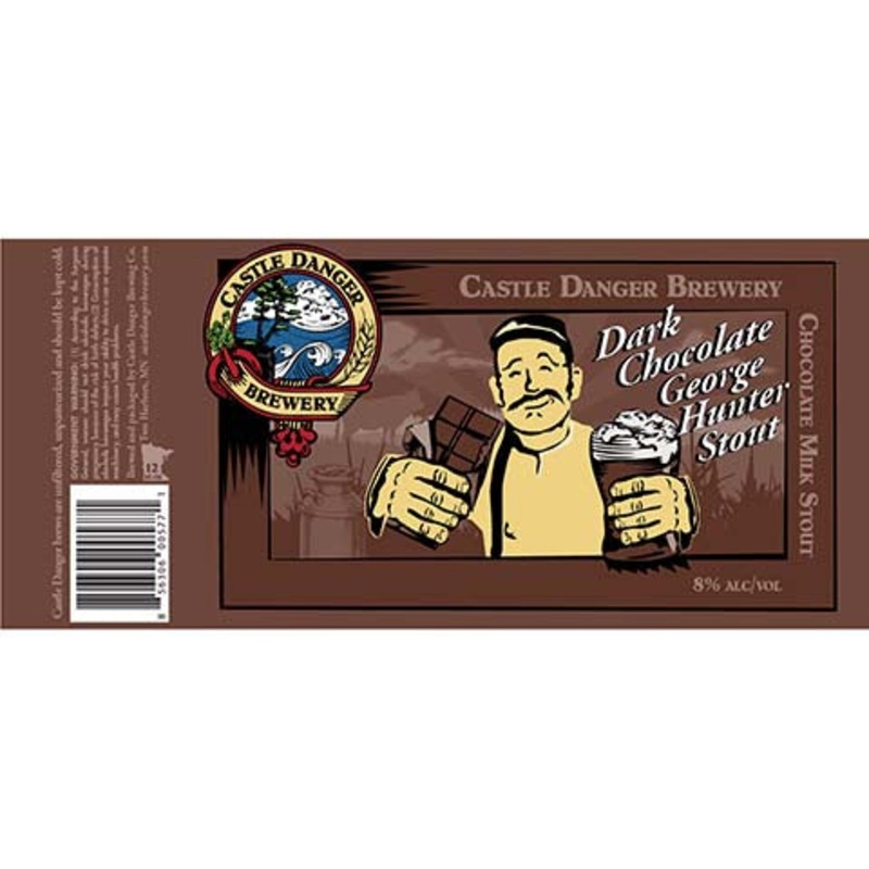 Castle Danger Dark Chocolate George Hunter Stout 12OZ SINGLE CAN