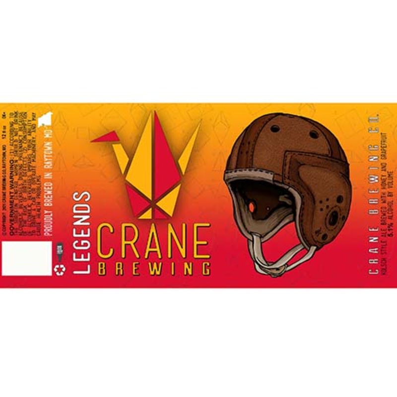 Crane Brewing Legends 12OZ SINGLE CAN