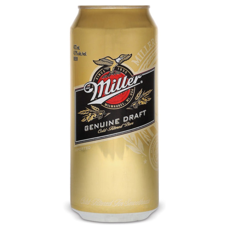 MILLER GENUINE DRAFT 473ML CAN @ Lethbridge [1001684] 473 ml