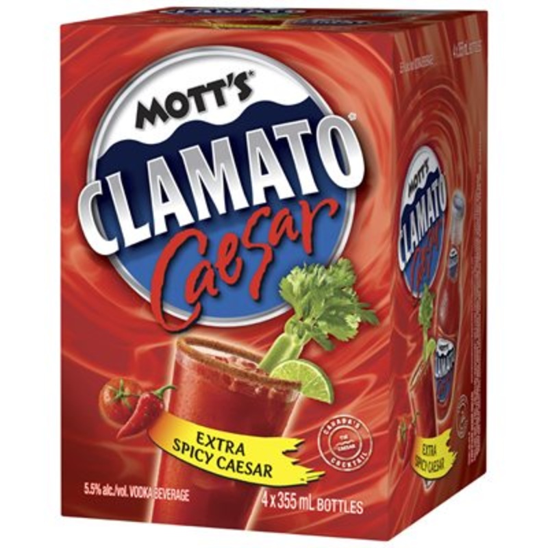 MOTT’S CLAMATO CAESAR EXTRA SP
