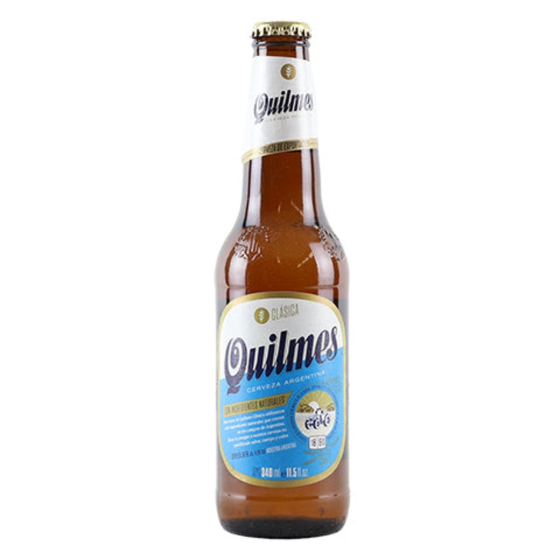 Quilmes Clasica Cerveza Argentina 340ML BTL