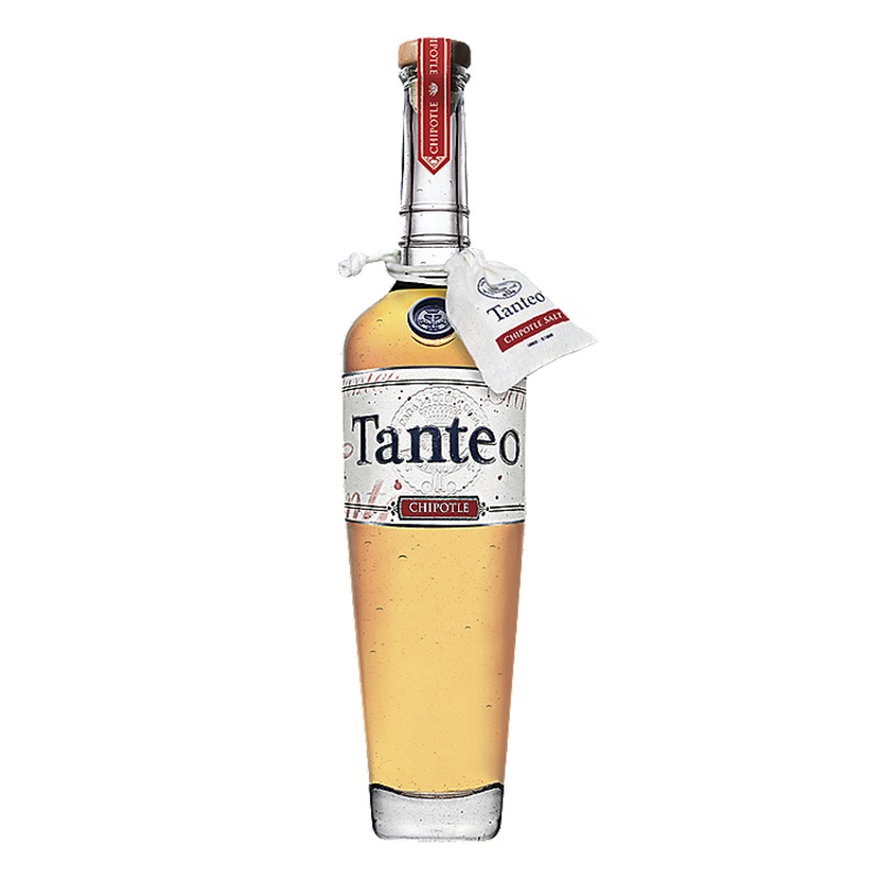 TANTEO TEQUILA BLANCO CHIPOTLE 80 W/ SALT JAR 750ML 750ML