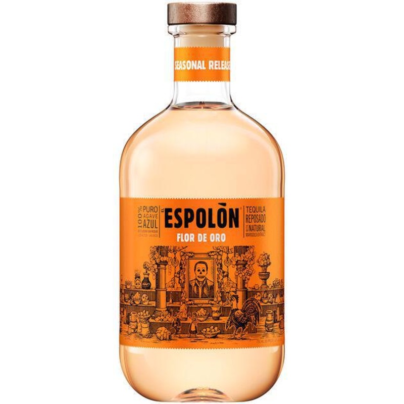Tequila Espolon Reposado flor de Oro