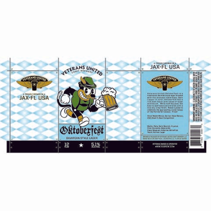 Veterans United Oktoberfest Bavarian Lager 12OZ SINGLE CAN