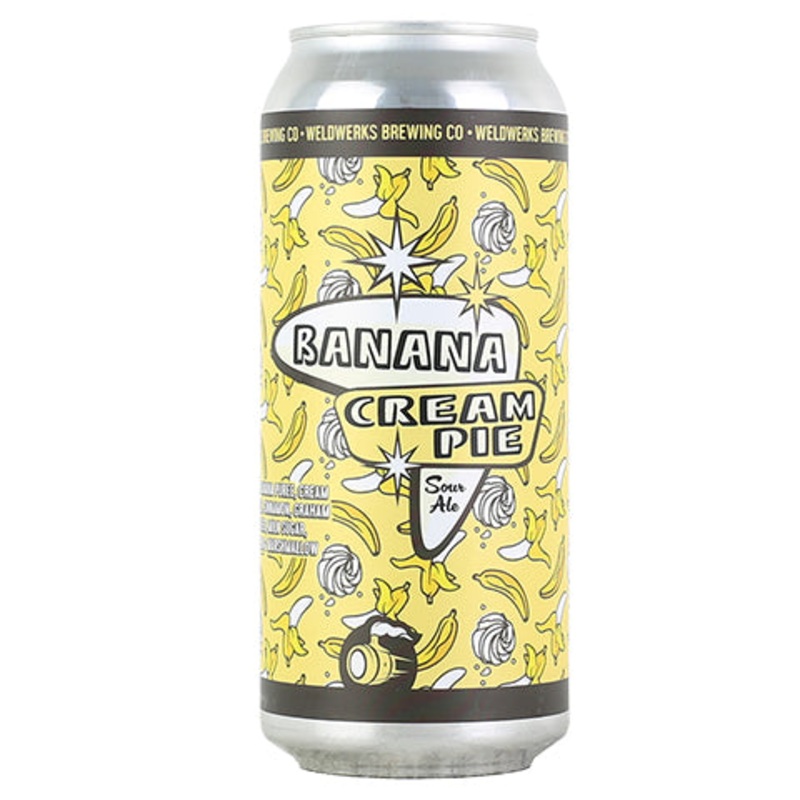 Weldwerks Banana Cream Pie Sour 16OZ SINGLE CAN