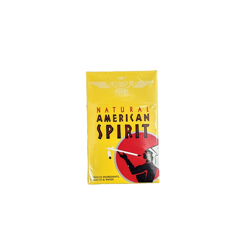 American Spirit Yellow Carton