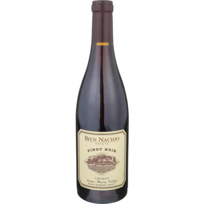 BIEN NACIDO ESTATE PINOT NOIR SANTA MARIA VALLEY 2020 750ML 750ML