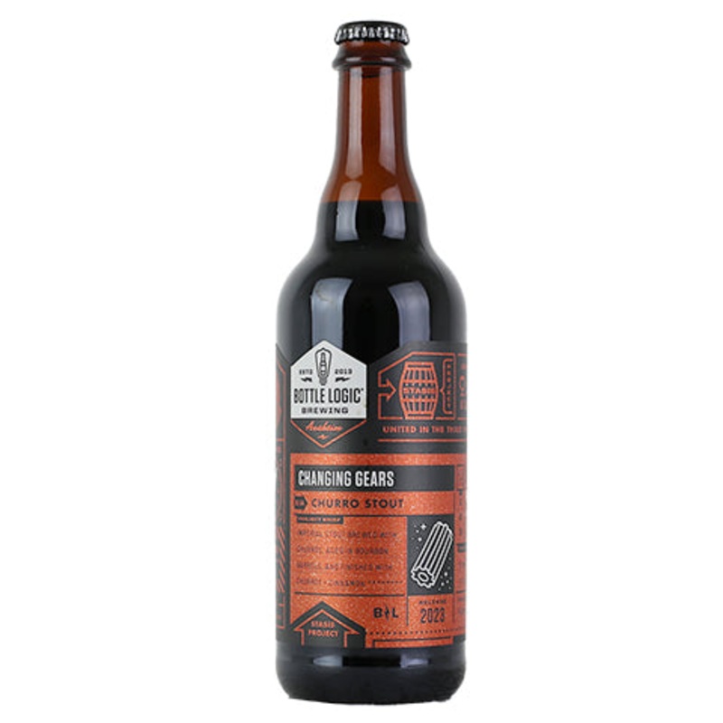 Bottle Logic/Odd By Nature Changing Gears Stout 500ML BTL (2023)
