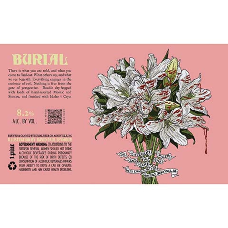 Burial In Different Spaces and in the Same DIPA 16OZ SINGLE CAN