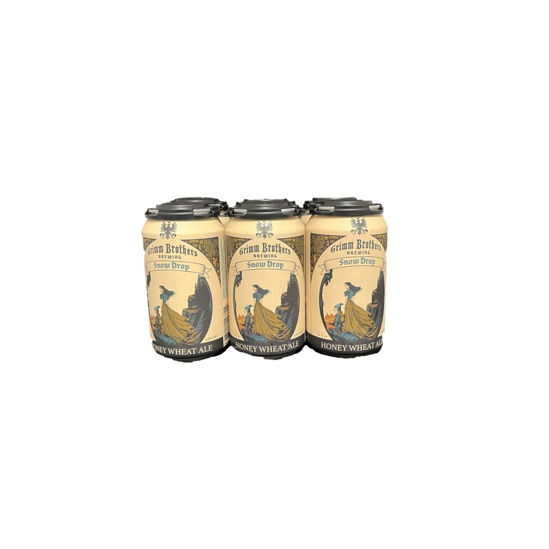 Grimm Brothers Snow Drop Wheat Ale 6 Pack Cans
