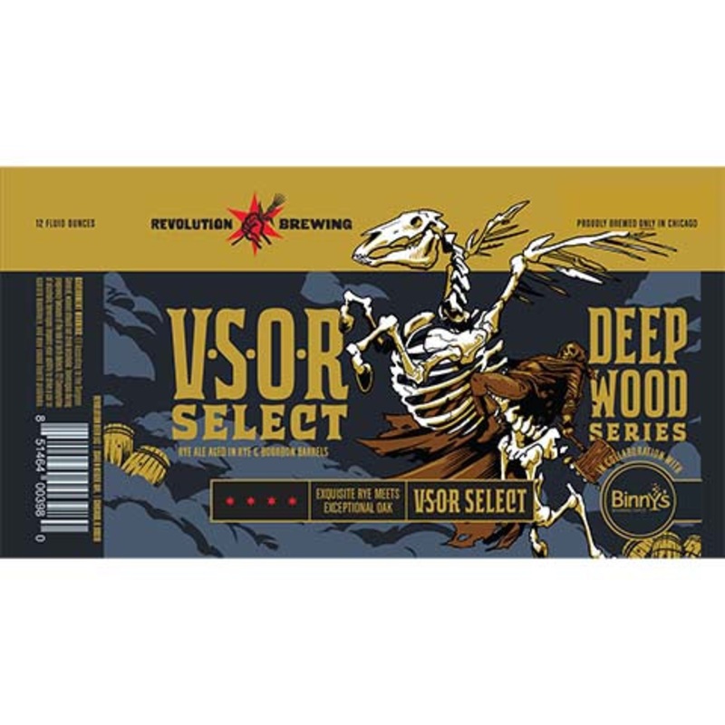 Revolution V.S.O.R Select Rye Ale 12OZ SINGLE CAN