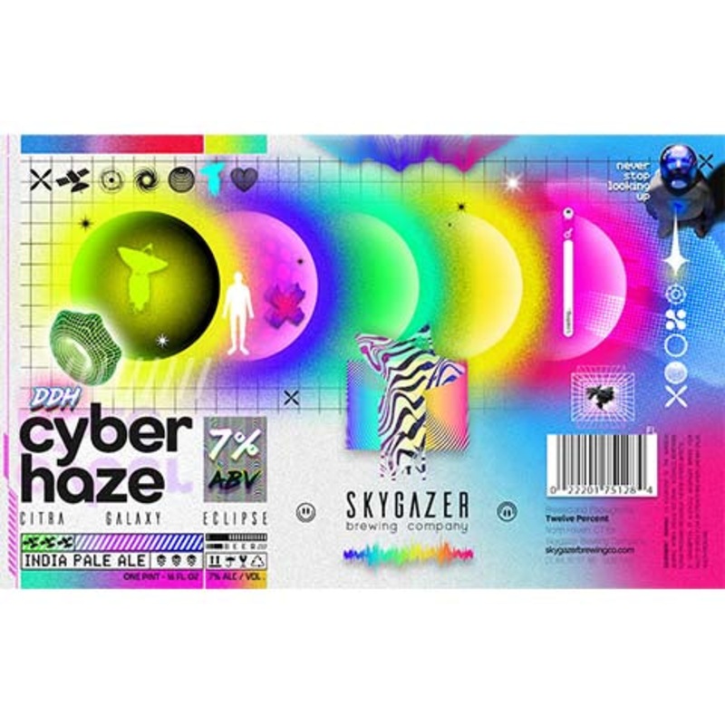 Skygazer DDH Cyber Haze IPA 16OZ SINGLE CAN