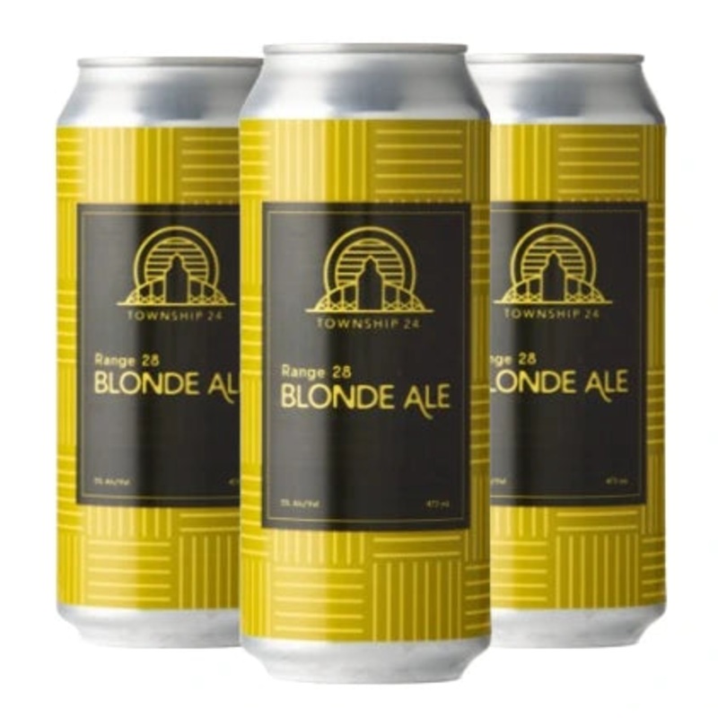 TOWNSHIP 24 RANGE 28 BLONDE ALE 473ML 4PK CAN @ Red Deer [1021648] 1892 ml