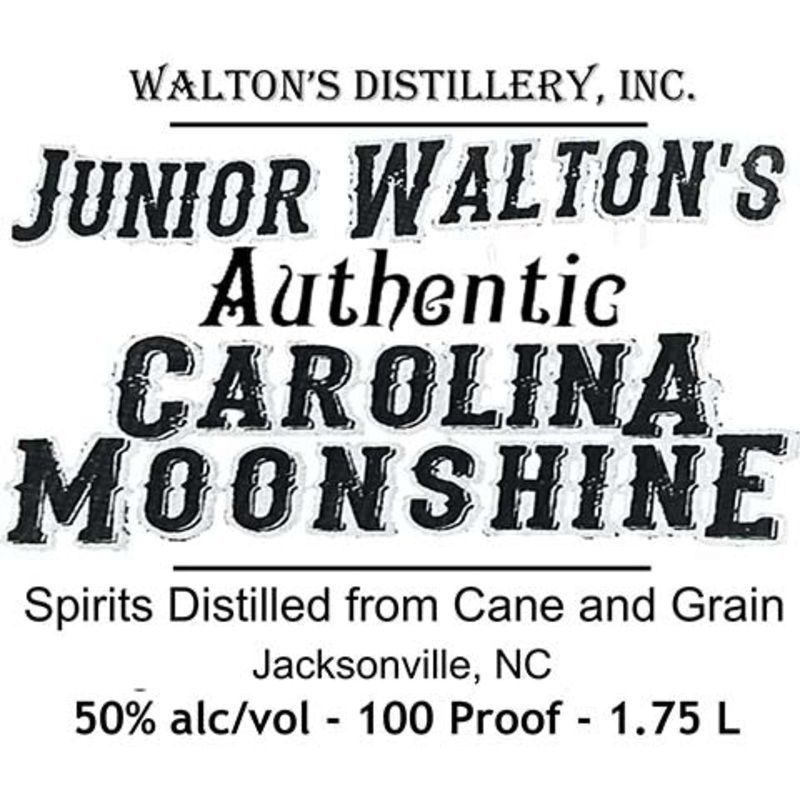 Walton’s Junior Walton’s Authentic Carolina Moonshine 1.75ML BTL