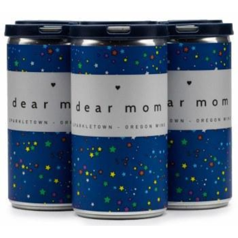 Wine 4pk Dear Mom 187ml Sparkletown