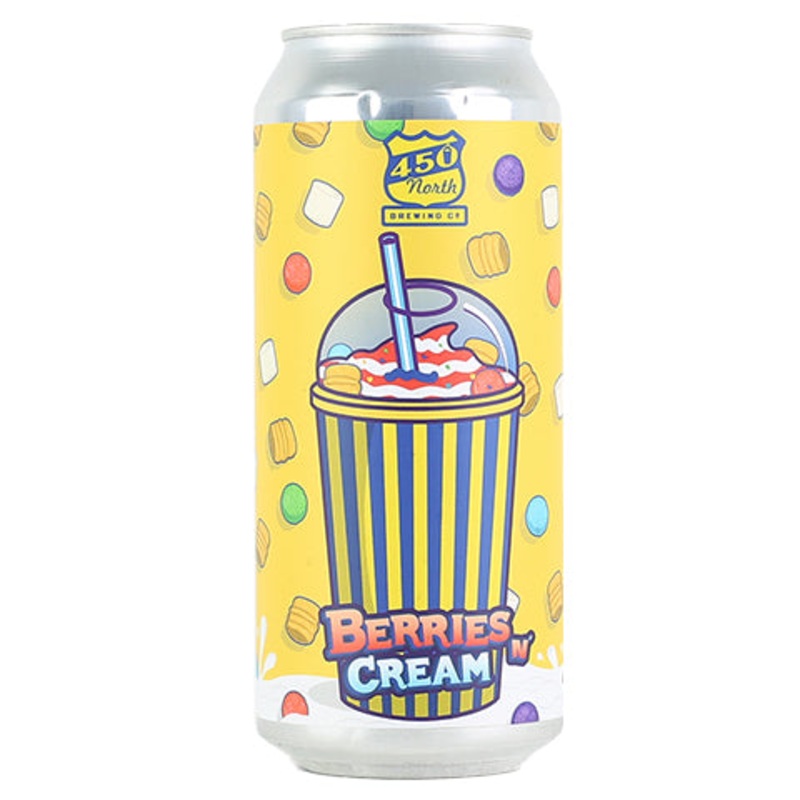 450 North Crunchmallow Berries N’ Cream Sour Ale 16OZ SINGLE CAN