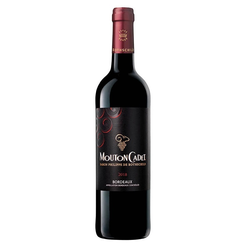 BARON PHILIPPE DE ROTHSCHILD MOUTON CADET RED 750ML @ MacTaggart Ridge [1008314] 750 ml