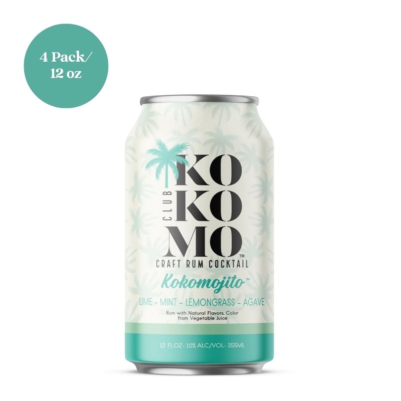 Club Kokomo Craft Rum Cocktail – Kokomojito 4pk 12 fl oz Cans