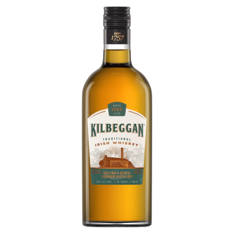 KILBEGGAN BLENDED IRISH WHISKEY 80 750ML 750ML