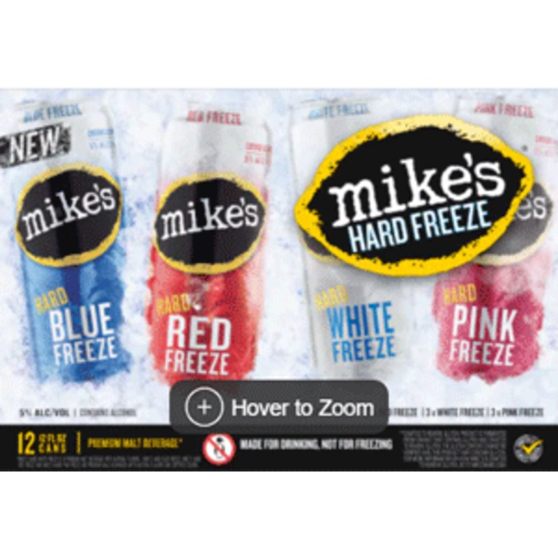 Mike’s Hard Freeze Variety Pack 24 – 12oz Cans, 12 Pack