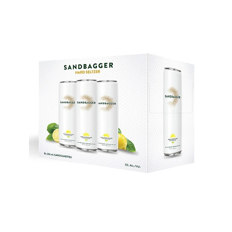 SANDBAGGER HARD SELTZER LEMON LIME 355ML 6PK CAN @ MacTaggart Ridge [1033230] 2130 ml