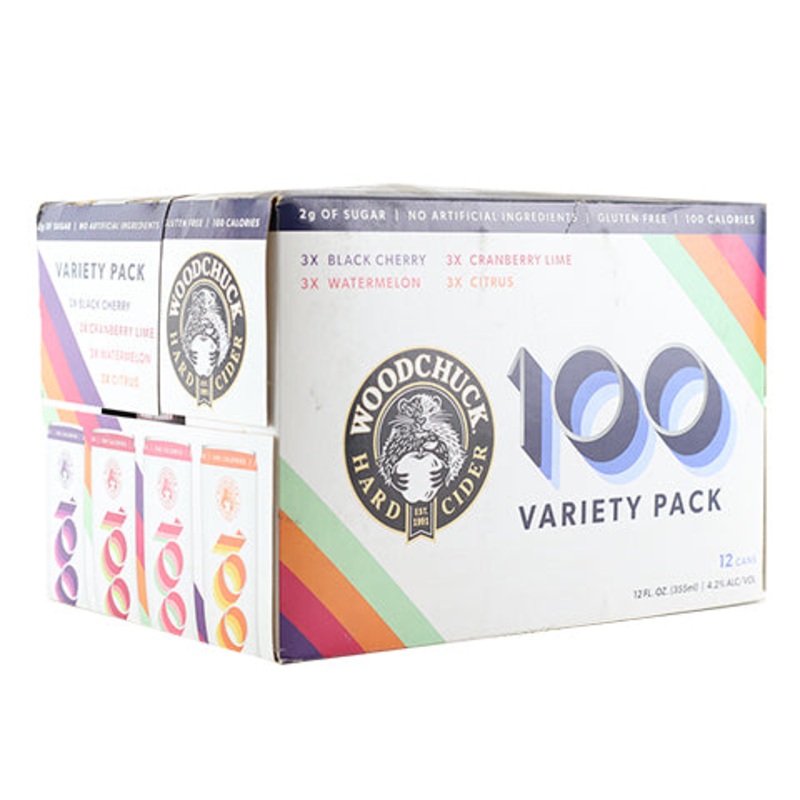 Woodchuck Hard Cider 100 Variety Pack 12PK 12OZ CAN