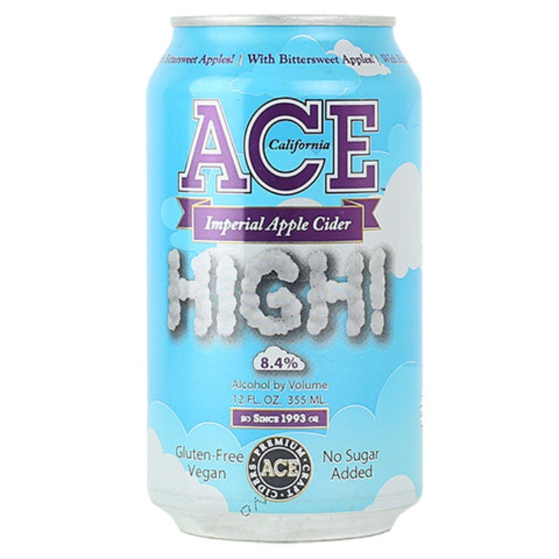 Ace Cider High Imperial Apple Cider 12OZ SINGLE CAN