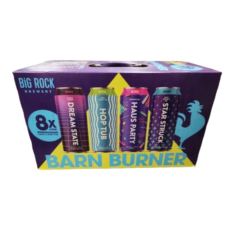BIG ROCK BARN BURNER MIXER 473ML 8PK CAN @ Deerfoot City [1027970] 3784 ml