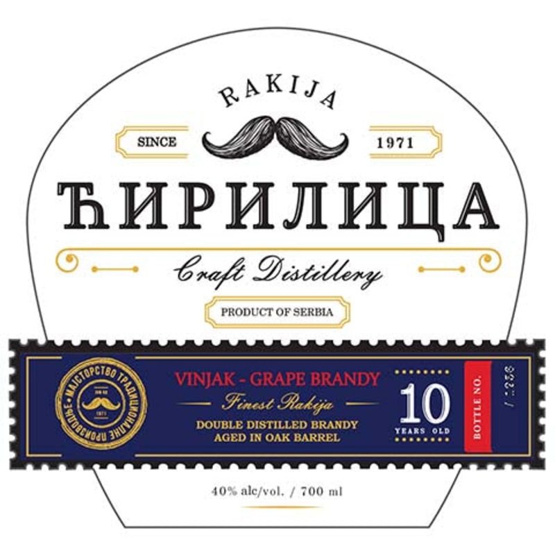Destilerija Ranovac Cirilica 700ML BTL