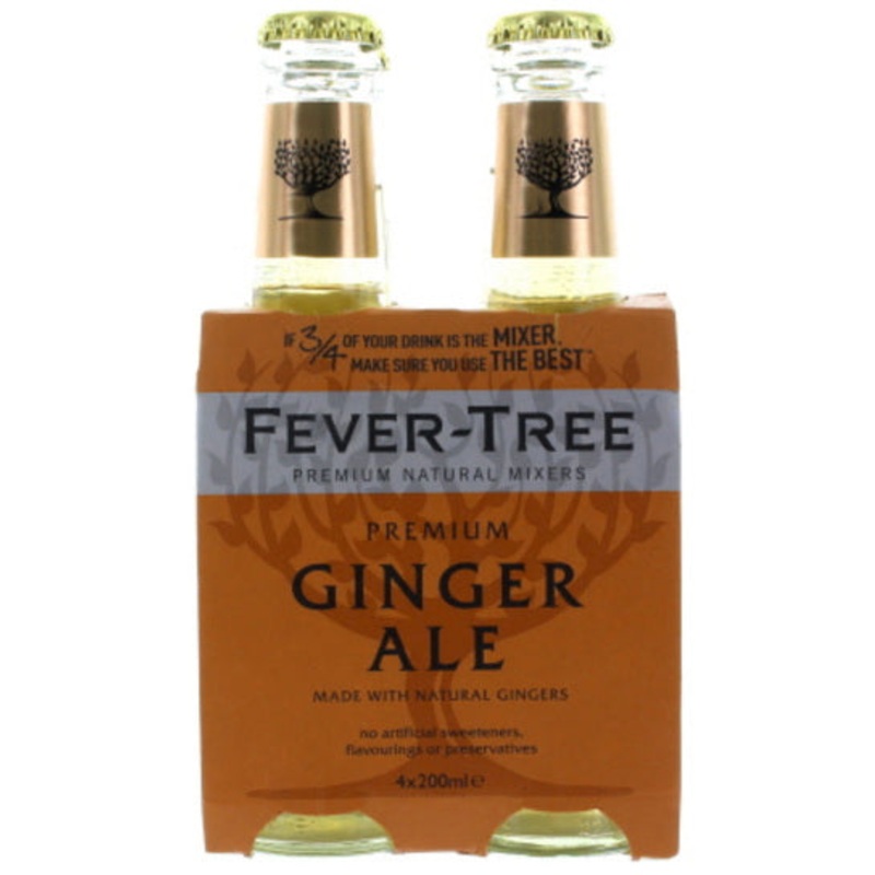 FEVER TREE GINGER ALE 200ML 4PK BT @ St. Albert [1004064] 800 ml