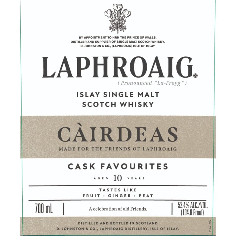 Laphroaig Cirdeas Cask Favourites 10 Year Old