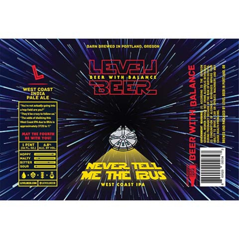 Level Beer Never Tell Me The Ibus IPA 12OZ SINGLE CAN