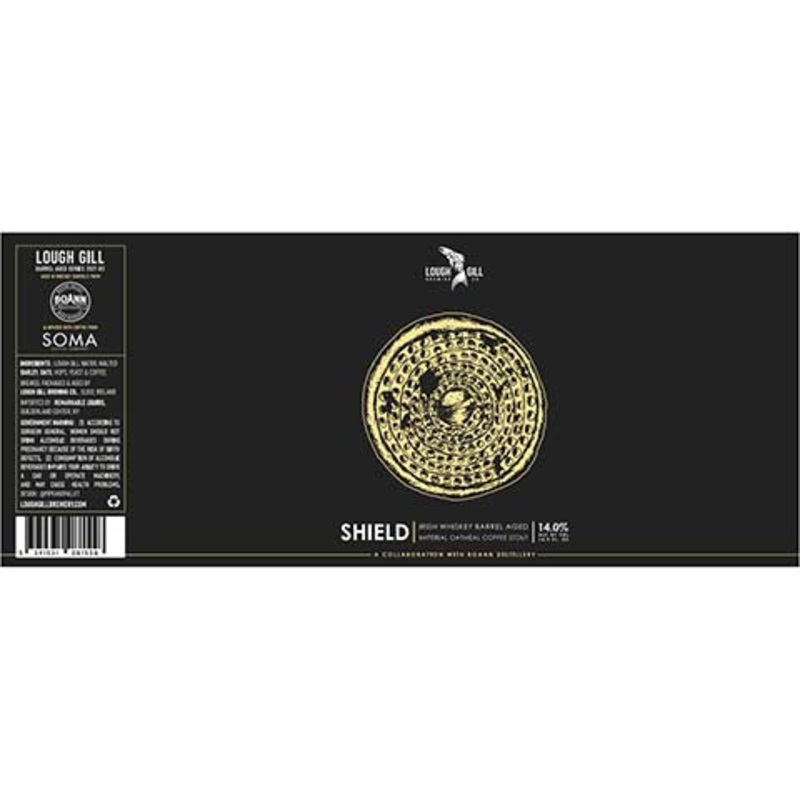 Lough Gill Shield Stout 14.9OZ BTLAN