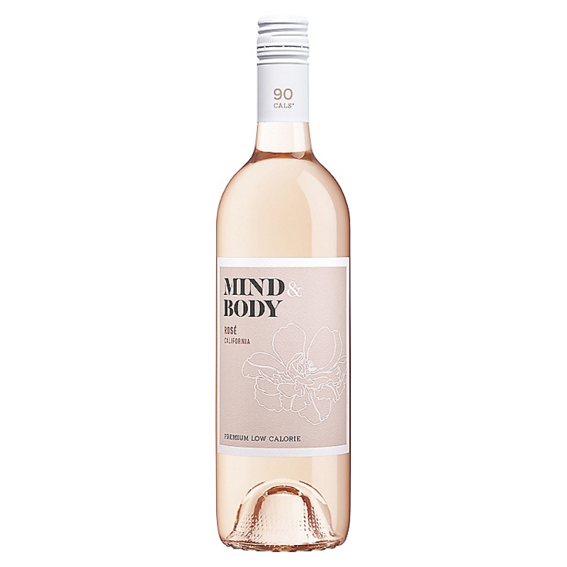 MIND & BODY ROSE WINE CALIFORNIA 2021 750ML 750ML