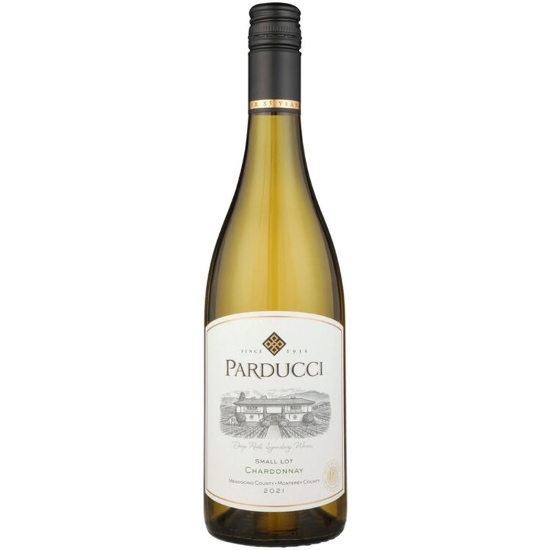 PARDUCCI CHARDONNAY SMALL LOT MENDOCINO COUNTY 2021 750ML 750ML