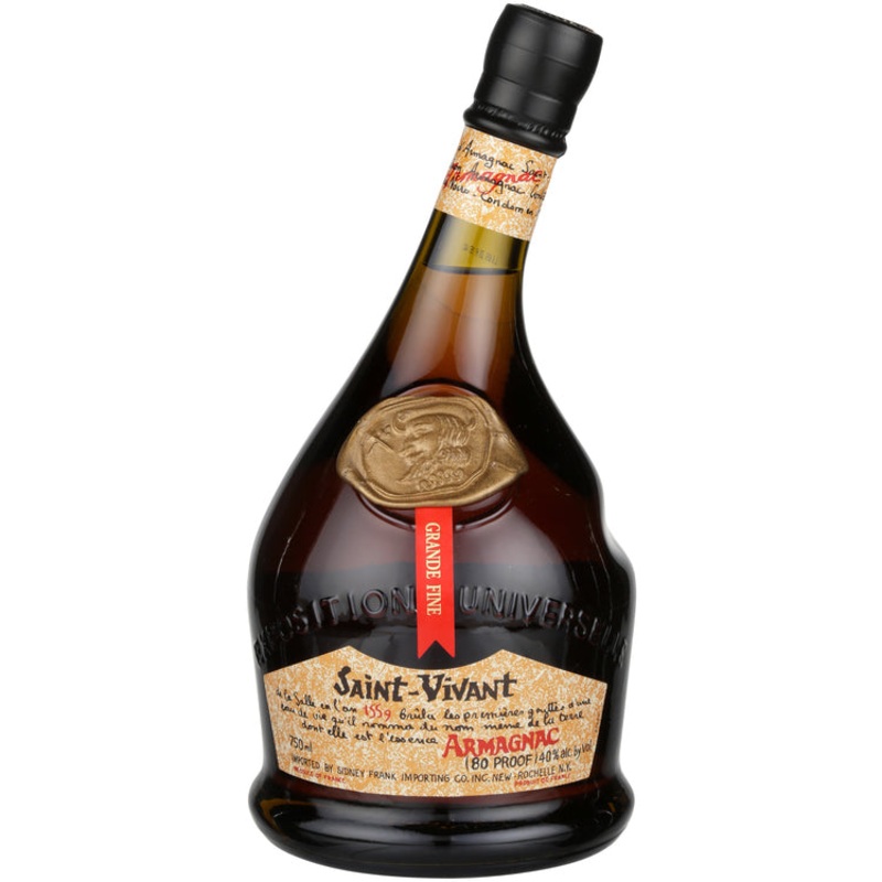 SAINT VIVANT ARMAGNAC GRANDE FINE 80 750ML 750ML