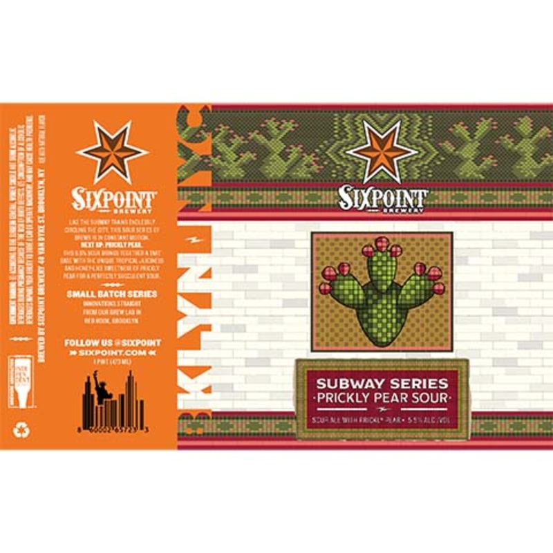 Sixpoint Subway Series: Prickly Pear Sour 12OZ SINGLE CAN