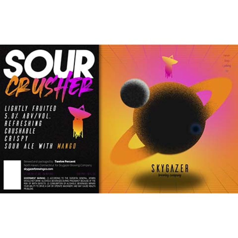 Skygazer Sour Crusher Mango Ale 16OZ SINGLE CAN