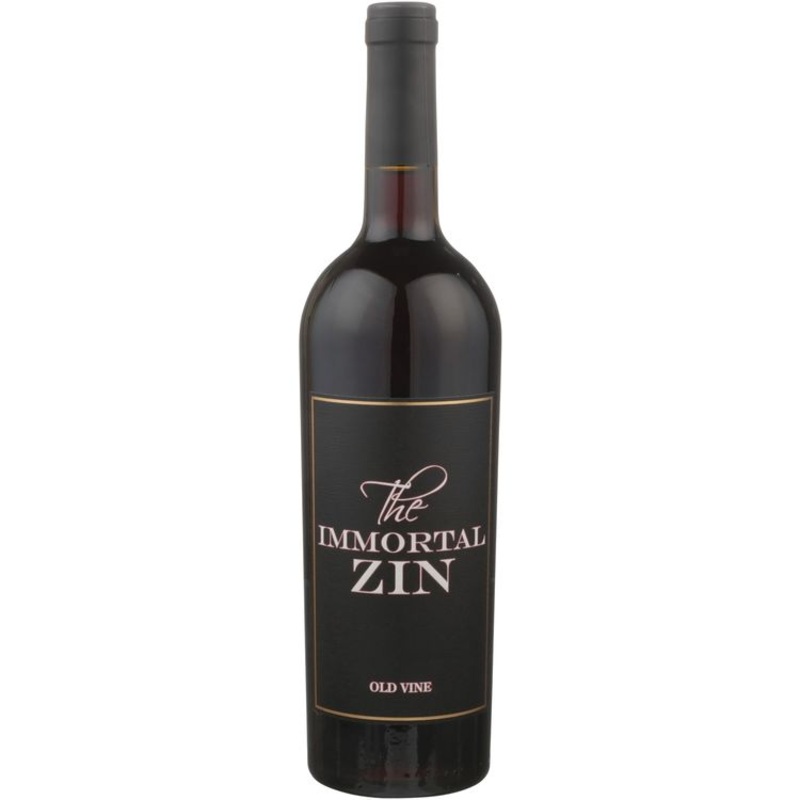 THE IMMORTAL ZIN ZINFANDEL OLD VINE LODI 750ML 750ML