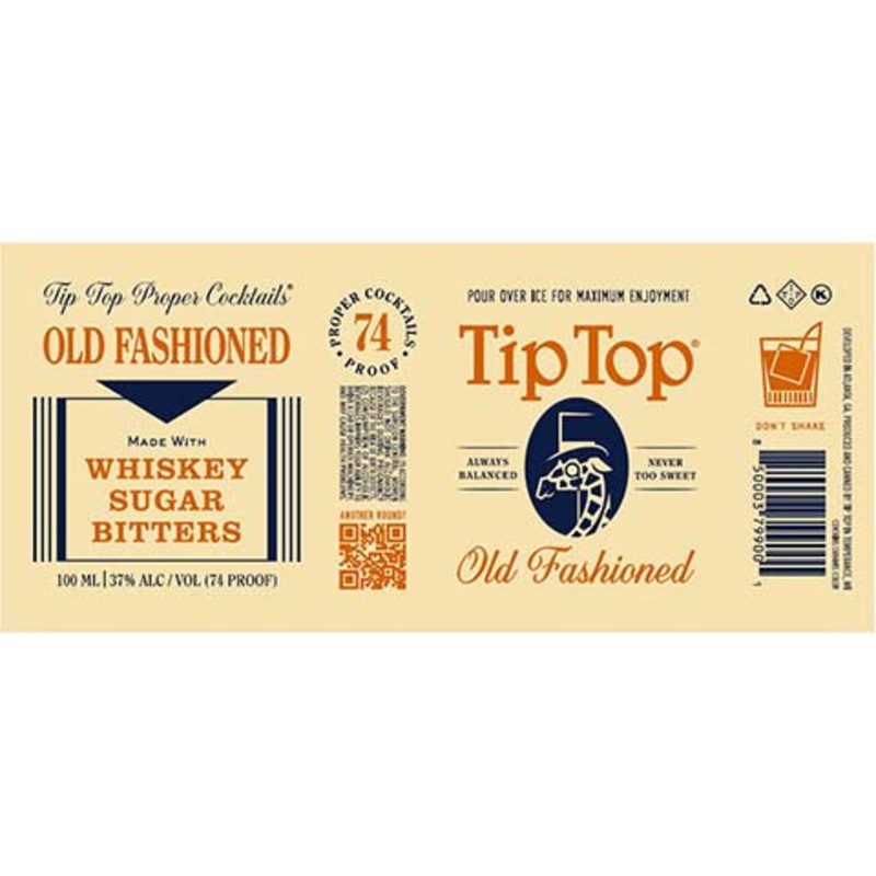Tip Top Old Fashioned 100ML CAN