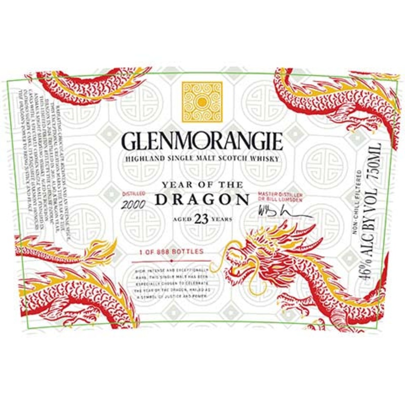 Glenmorangie ‘Year of the Dragon’ Highland Single Malt Scotch Whisky 750ML BTL