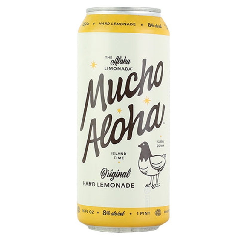 Mucho Aloha Original Hard Lemonade 16OZ SINGLE CAN