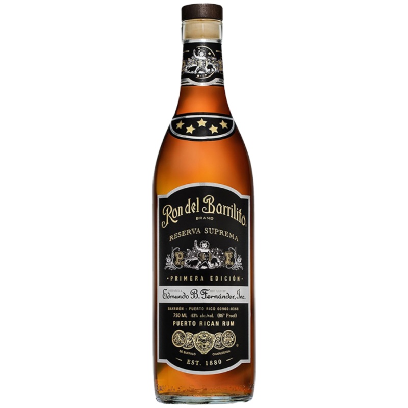 Ron Del Barrilito Rum 5 Star 750ML 750ml Bottle